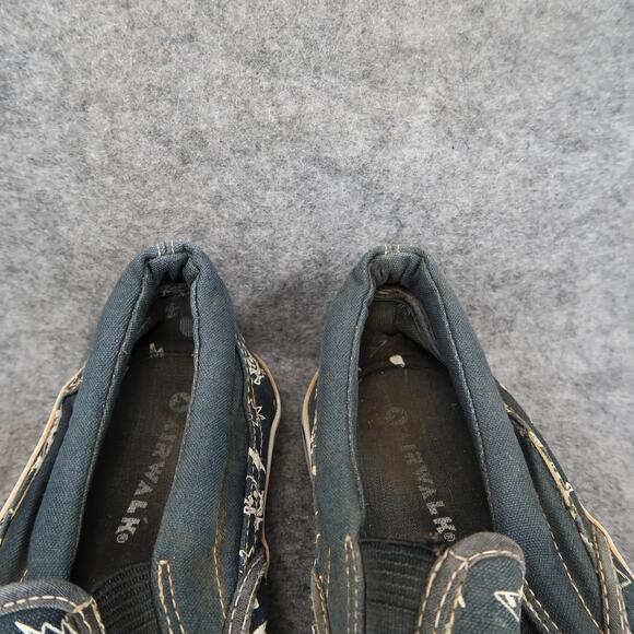 Airwalk Shoes Womens 9.5 Casual Sneakers Slip On Rock n Roll Y2k Canvas Skate - Picture 3 of 11